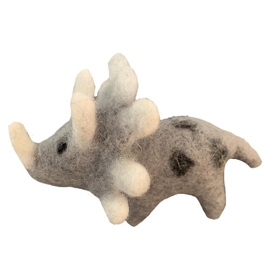 Baby Dinosaur Triceratops by Papoose Toys