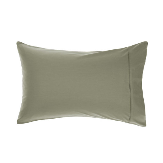 Nara Moss Standard Pillowcase | Linen House