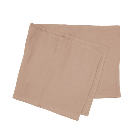 French Linen Tea Rose Table Runner | Bambury