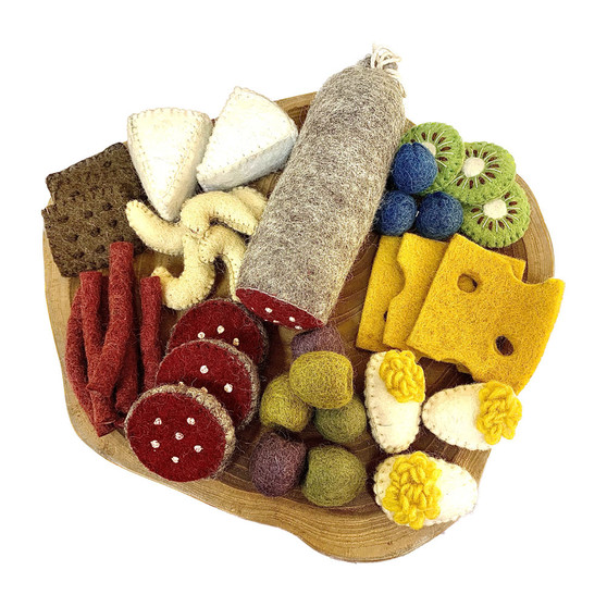 Wool Felt Play Food Charcuterie board