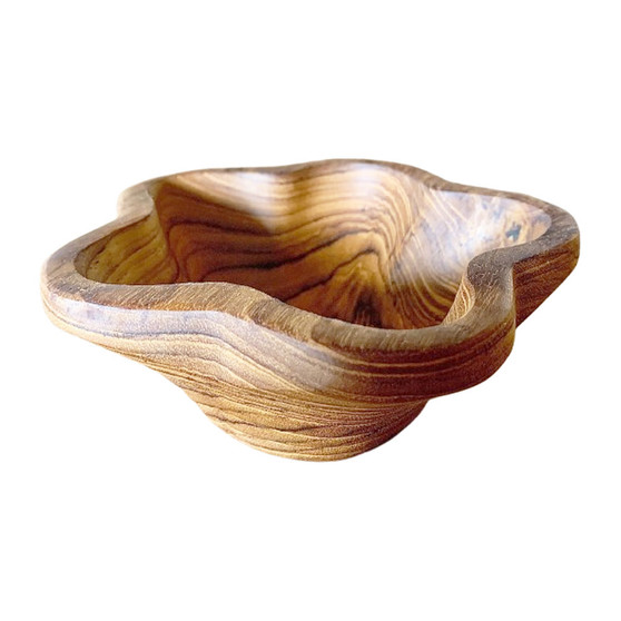 Wooden Star Bowl