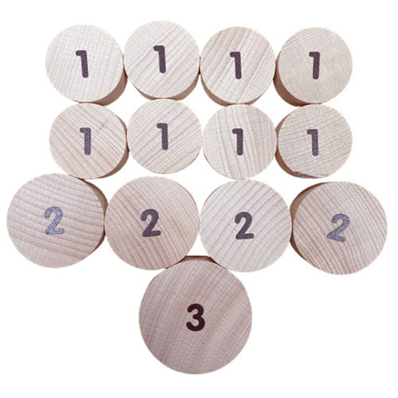 Pegboard Numbers for Small Mandala/13pc