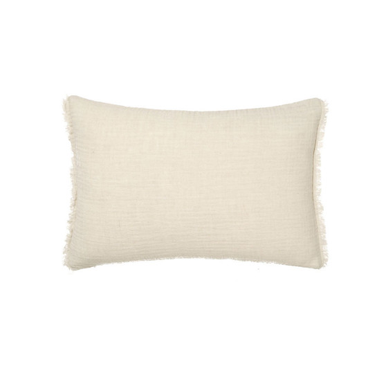 Maya natural cushion 40x60cmby Linen House