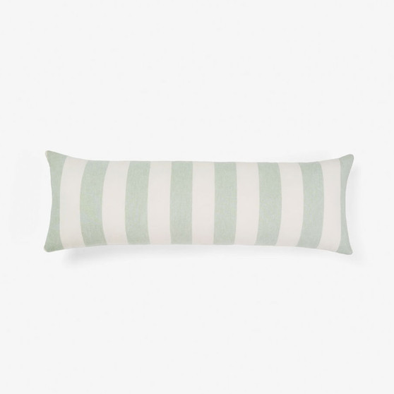 Vintage Stripe Jade Cushion 30x90cm