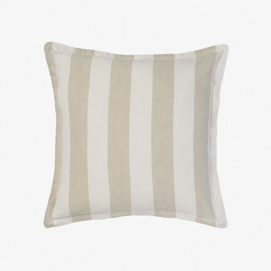 Vintage Stripe Natural Cushion 48x48cm