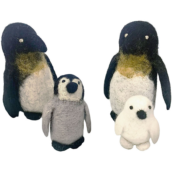 Penguin Family – 4pc Felt Set