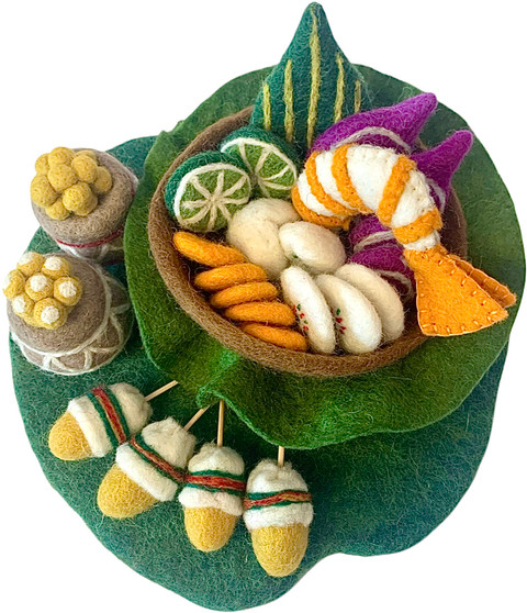 Peruvian Street Food Set  - Wool Felt
