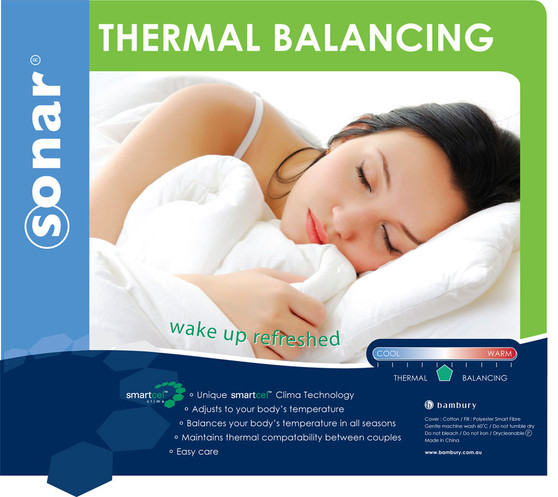 Sonar Thermal Balancing Mattress Topper