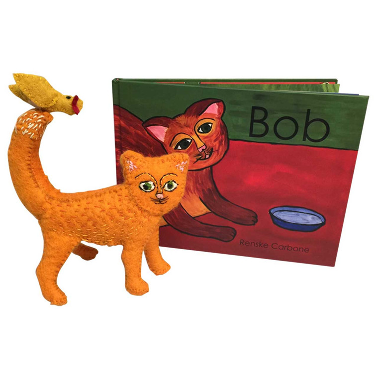 Bob the Cat Book & Toy