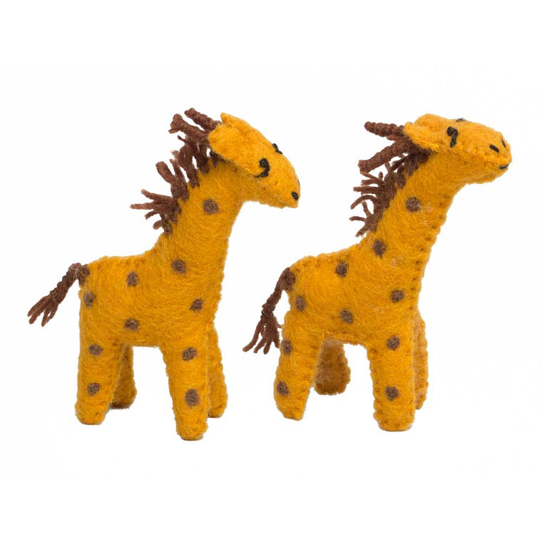 Baby Giraffe/2pc  by Papoose Toys|