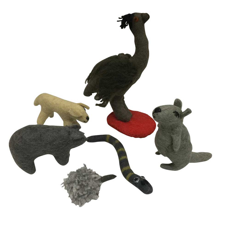 Australia Animals/6pc  by Papoose Toys|