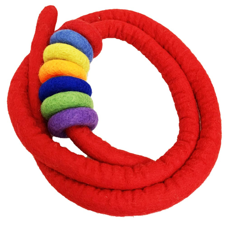 Felt Rope and Doughnut Set 8 Piece Set by Papoose Toys