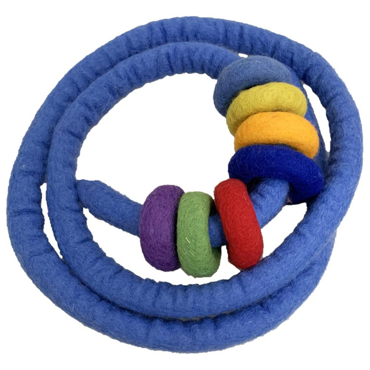 Felt Rope and Doughnut Set 8 Piece Set by Papoose Toys