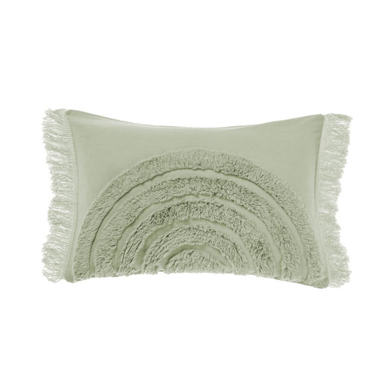 Daybreak Wasabi Cushion 40x60cm | Linen House