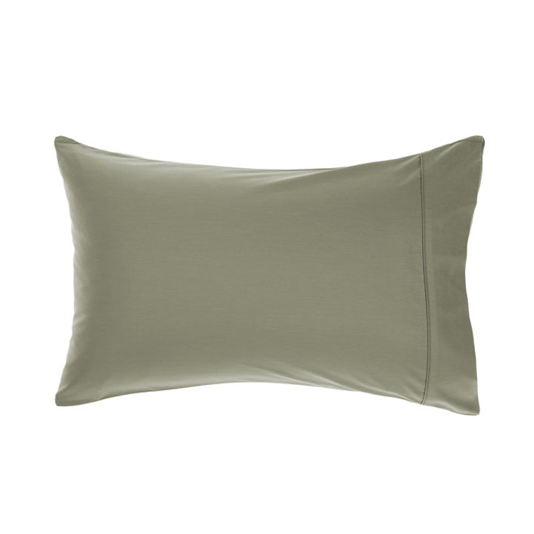 Nara Moss Standard Pillowcase | Linen House