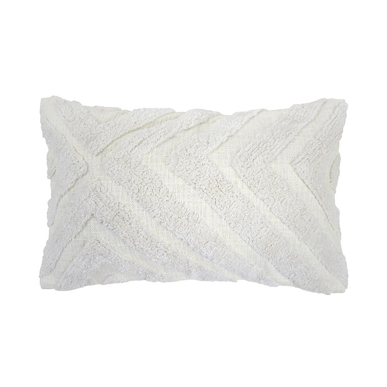 Lynd Ivory Cushion 40x60cm | Bambury