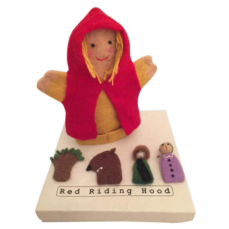 Red Ridinghood - Story Puppet  | Papoose Toys