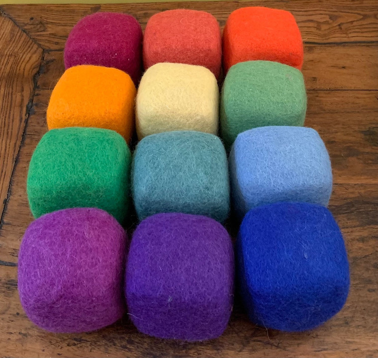 Goethe Felt Cubes