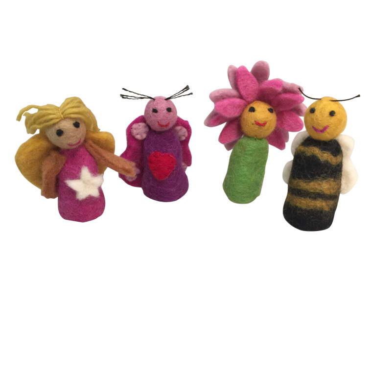 Papoose Finger Puppet Garden | Papoose Toys