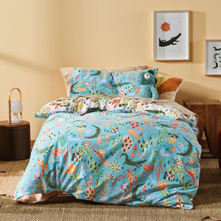 Tales and Scales Quilt Cover Set | Linen House Kids