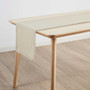 Nimes Natural Table Runner by Linen House|Natural