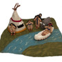 Native American Village 9 Piece Set by Papoose Toys|