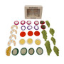 Salad Set/30pc Felt Food by Papoose Toys|