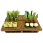 Grow A Garden 24 Mini Veg Felt Food by Papoose Toys