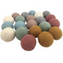 Earth 5cm Felt Balls  by Papoose Toys|