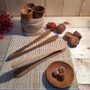 Wooden Tongs 2 Pieces by Papoose Toys