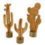 Wooden Cacti 3 Piece Set | Papoose Toys