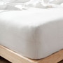 Nimes White Fitted Sheet | Linen House