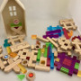 Lucite Stepped Blocks 35pc | Papoose Toys