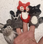Woodland Finger Puppets | Papoose Toys