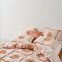 Tangier Clay Quilt Cover set by Linen House