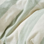 Vintage Stripe Jade Quilt Cover Set