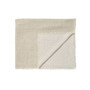 Folded Maya Natural throw by Linen House