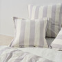 Vintage Stripe Lavender Cushion 48x48cm