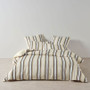 Linen House Cottesloe Sky Quilt Cover Set styled on bed