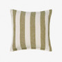 Vintage Stripe Pesto Cushion 48x48cm