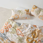 Playful pastel floral quilt cover set for contemporary bedrooms
