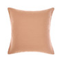 Nimes Clay pure linen European pillowcase by Linen House