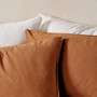 Surf Wash Rust pillowcases