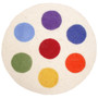 Rainbow Circles Felt Mat 70cm
