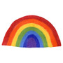Semi Circle Rainbow Felt Mat