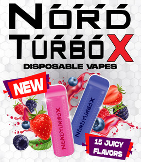 NORD TURBO X 3,000 PUFFS DISPOSABLE VAPES