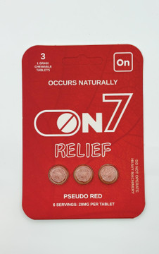On 7 Relief Psuedo 3ct 20mg each