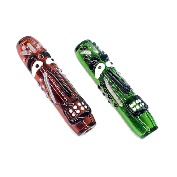 Tiki Totem Hand Pipes
