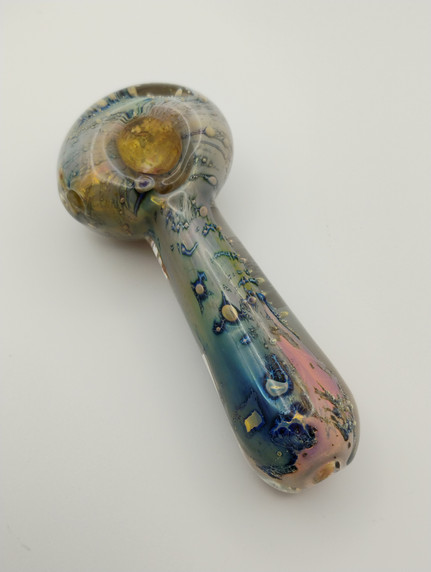 4.5" Artisan Mixed Frit Pipe
