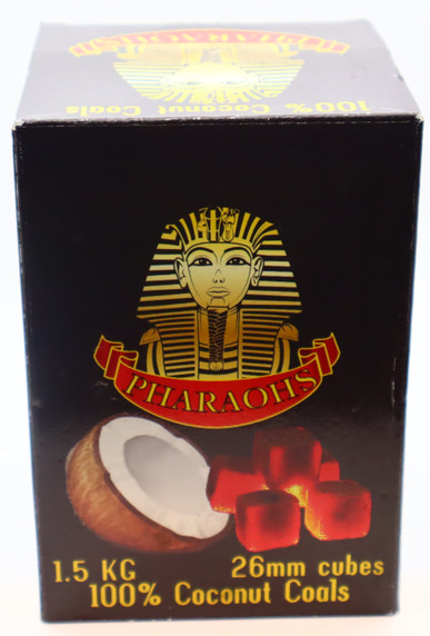 Pharaohs Cubed Coconut Coals (96 Pieces)